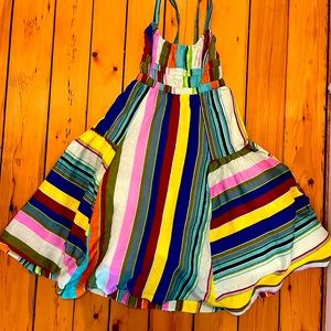 Flirty colorful summer dress, Hope For Flowers brand, size small